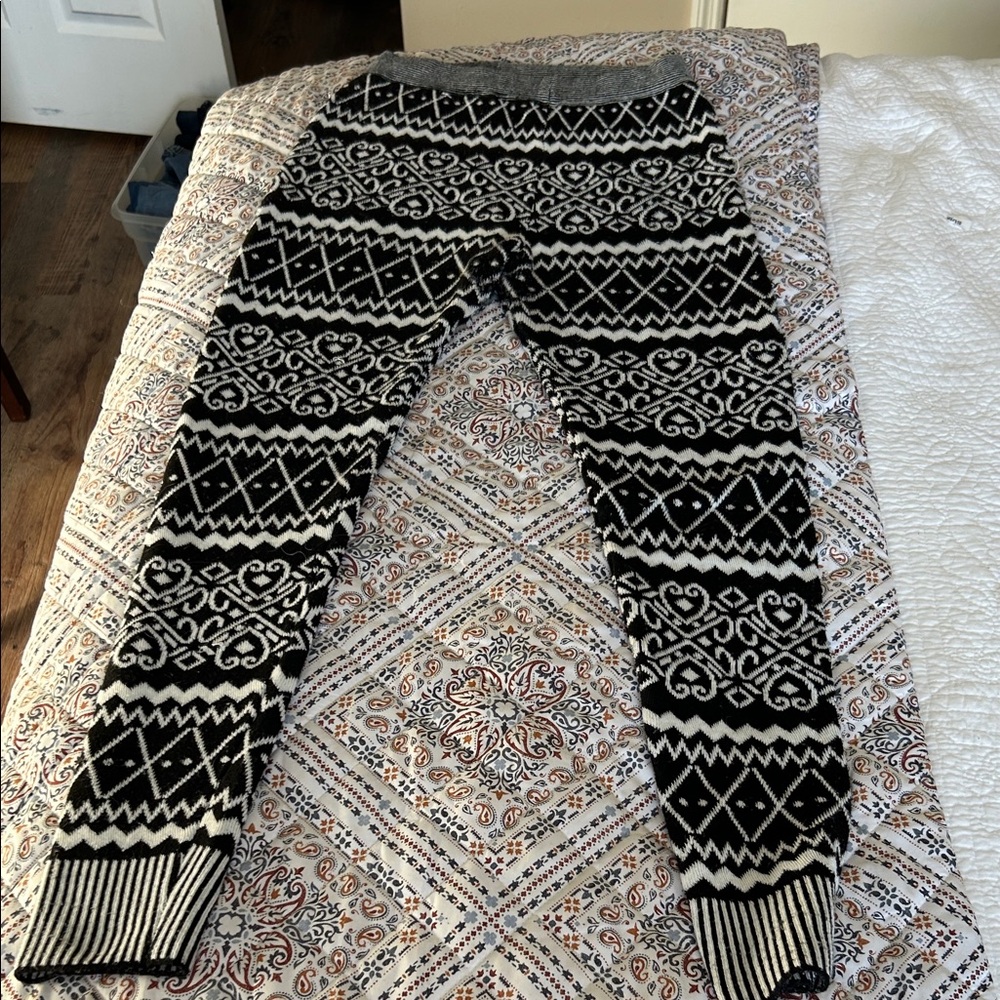 Connection 18 Monochrome Patterned Kids Leggings